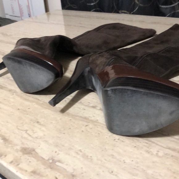 Nine West | 5 inch Heel Boots | Leather | like new - Picture 6 of 11